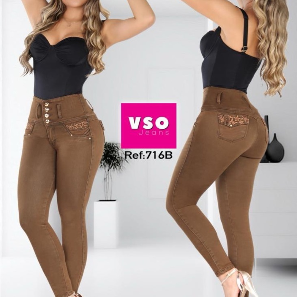 Butt-upp Colombian Jeans